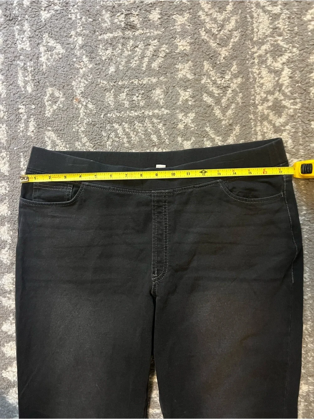 Pure Jill 5-Pocket Knit Pull-On Jeans size M (Zz106) - Picture 6 of 11